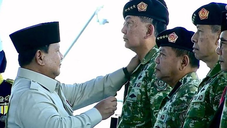 Prabowo Anugerahi Jenderal Kehormatan Bintang Kepada 5 Tokoh, Ini Daftar Namanya