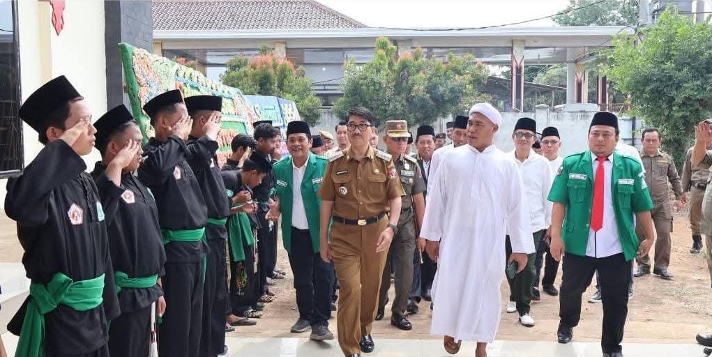 Bupati Lampung Utara Hadiri Pelantikan Pengurus GP Ansor Periode 2025–2029