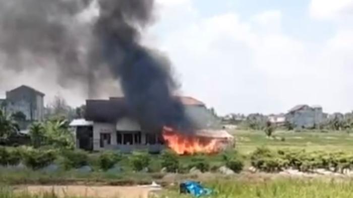 Kandang Ayam dan Jangkrik di Pringsewu Ludes Terbakar, Kerugian Capai Rp 20 Juta